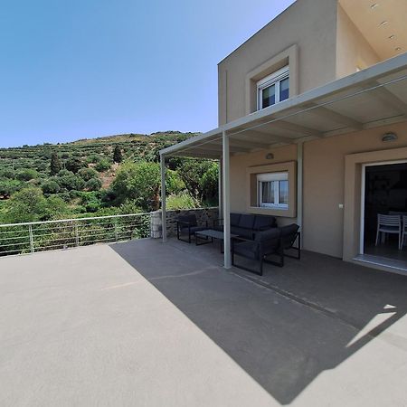 Villa Irini - Cretan Luxury Villa With Amazing View Paraspori  ภายนอก รูปภาพ