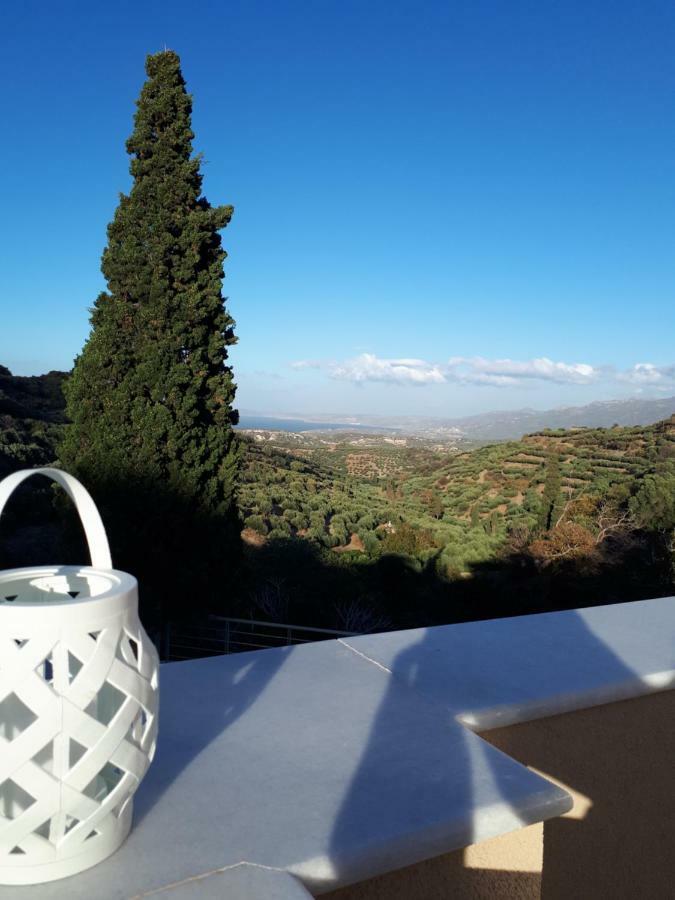 Villa Irini - Cretan Luxury Villa With Amazing View Paraspori  ภายนอก รูปภาพ