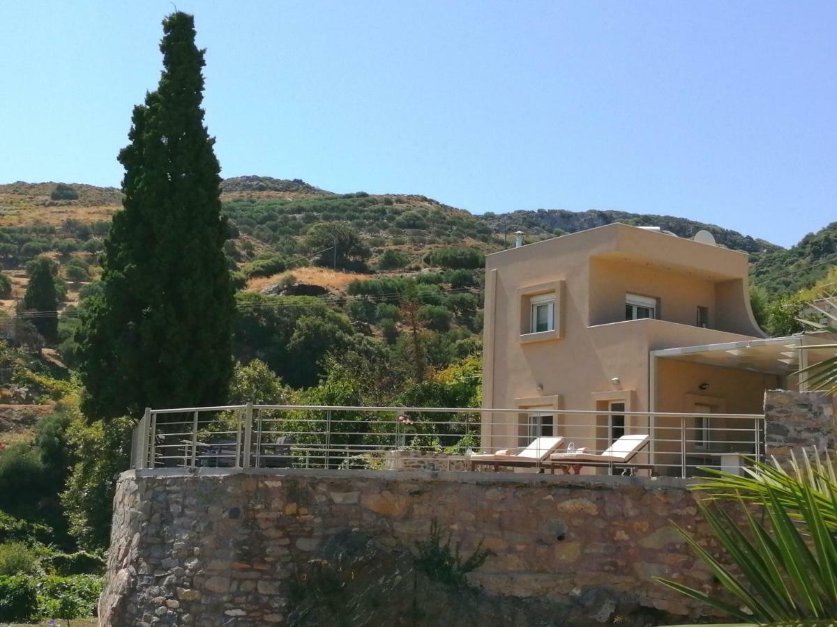 Villa Irini - Cretan Luxury Villa With Amazing View Paraspori  ภายนอก รูปภาพ
