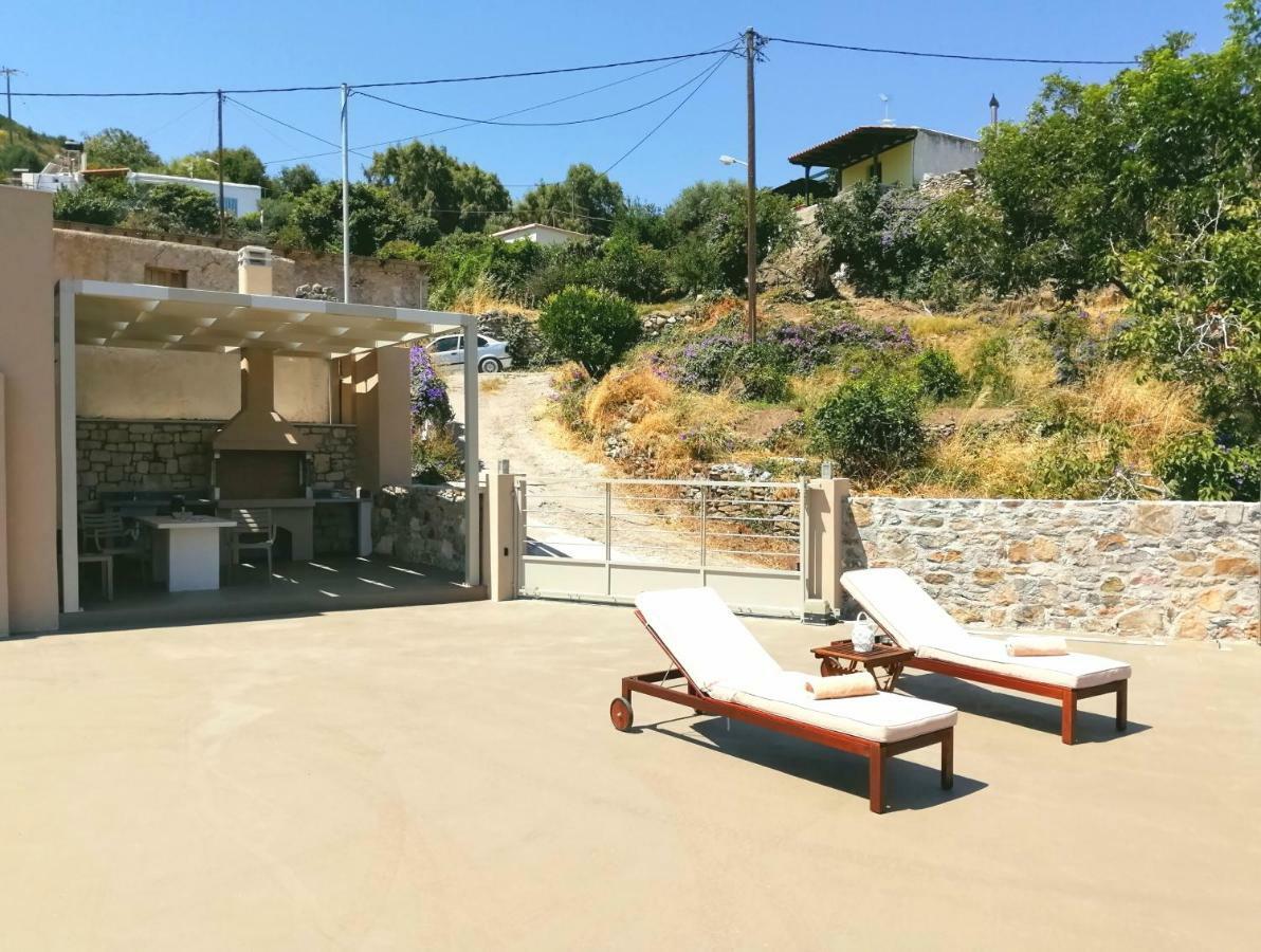 Villa Irini - Cretan Luxury Villa With Amazing View Paraspori  ภายนอก รูปภาพ