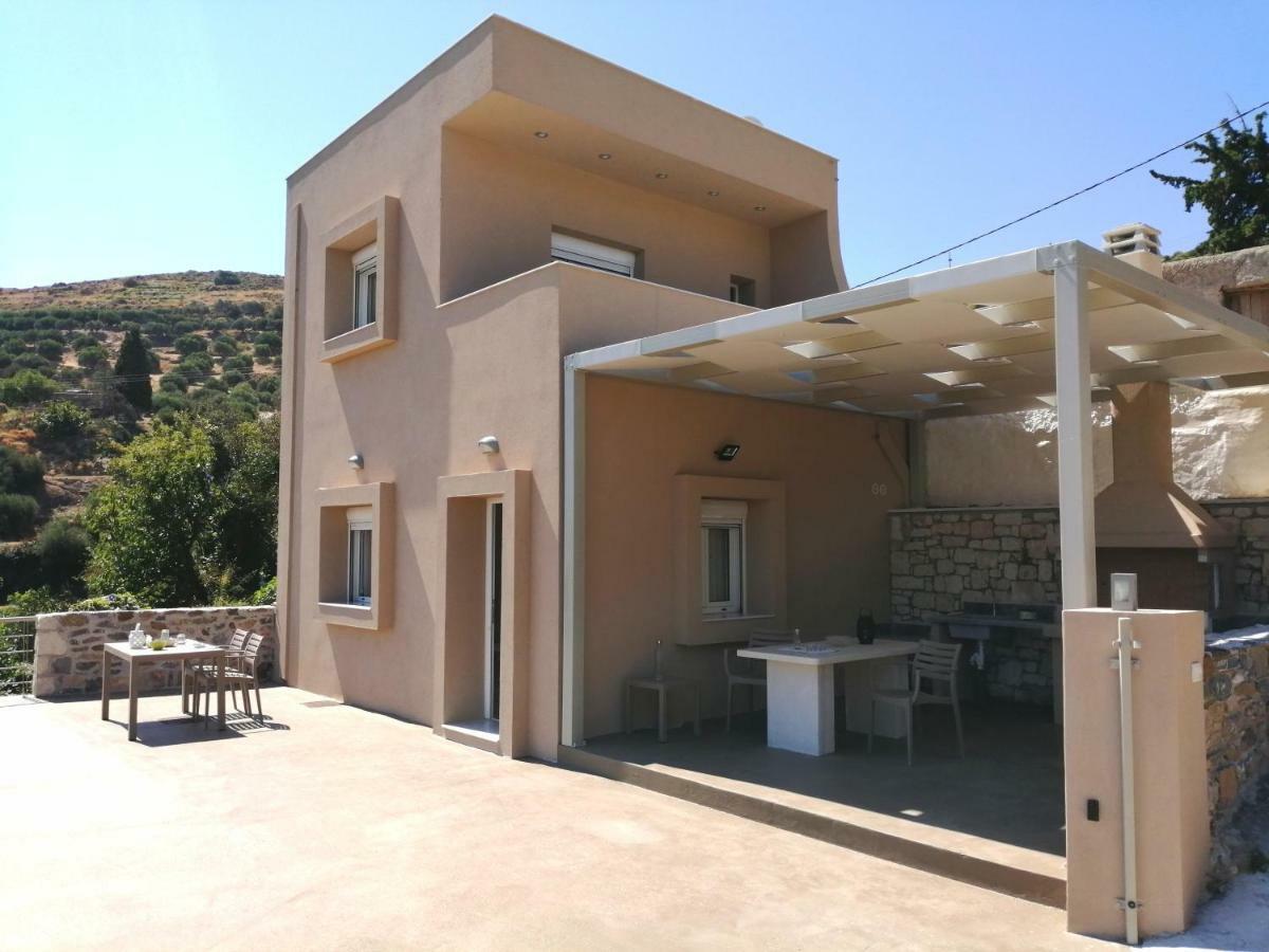 Villa Irini - Cretan Luxury Villa With Amazing View Paraspori  ภายนอก รูปภาพ